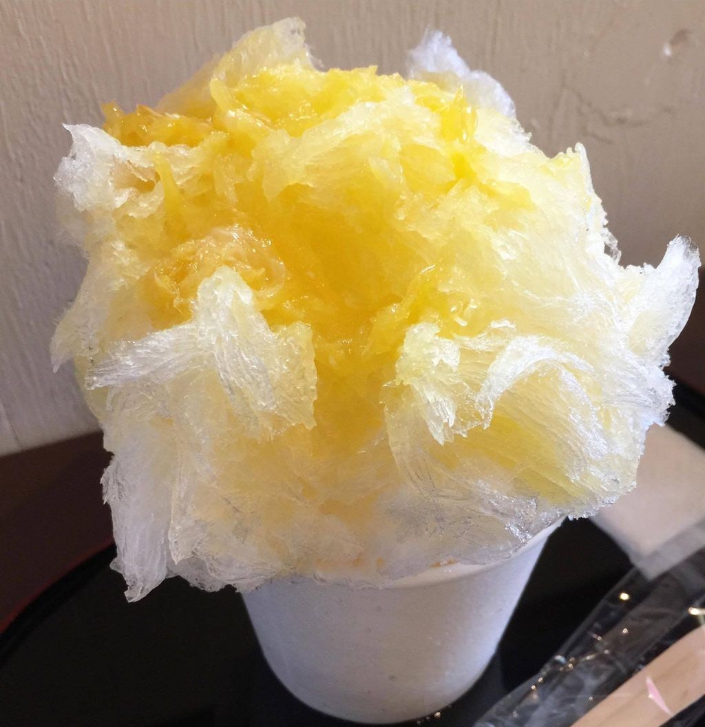 夏みかんのかき氷 | たいやき ともえ庵